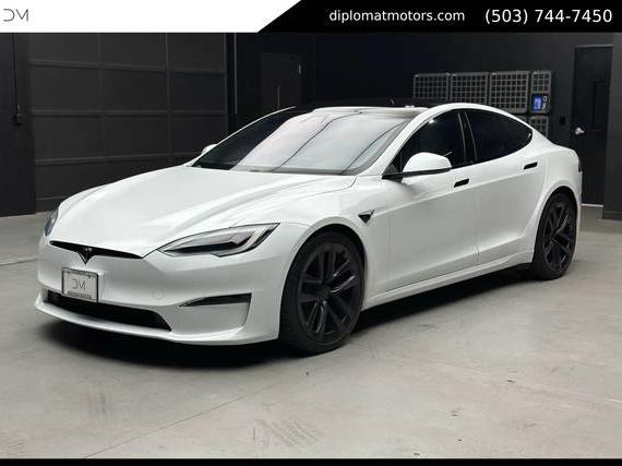 TESLA MODEL S 2022 5YJSA1E62NF460343 image